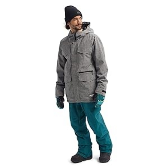 Burton Mens Covert Jacket, Bog Heather - Picture 2 of 9